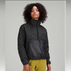Lululemon Insulated Quilted Pullover Jacket
Heathered Black